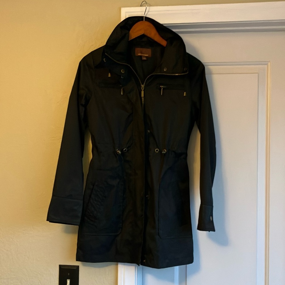 Hive & Honey Black Trench Coat XS